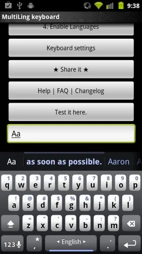 Multiling keyboard(多语言输入法) Multiling keyboard(多语言输入法)