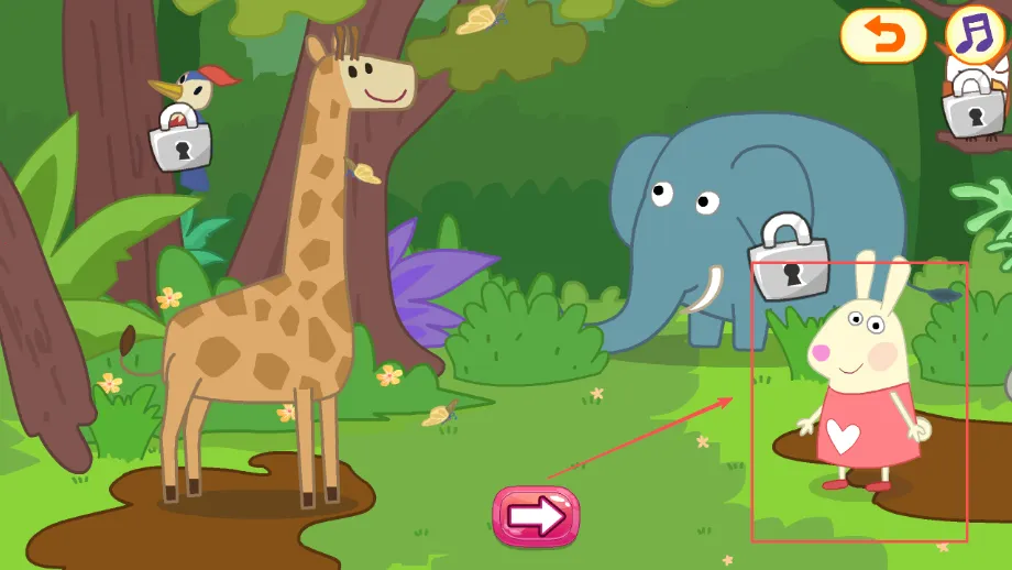 兔宝宝认识动物(幼儿动物早教游戏) 兔宝宝认识动物(幼儿动物早教游戏)