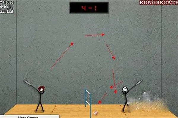 火柴人打羽毛球安卓版手机版 火柴人打羽毛球安卓版手机版