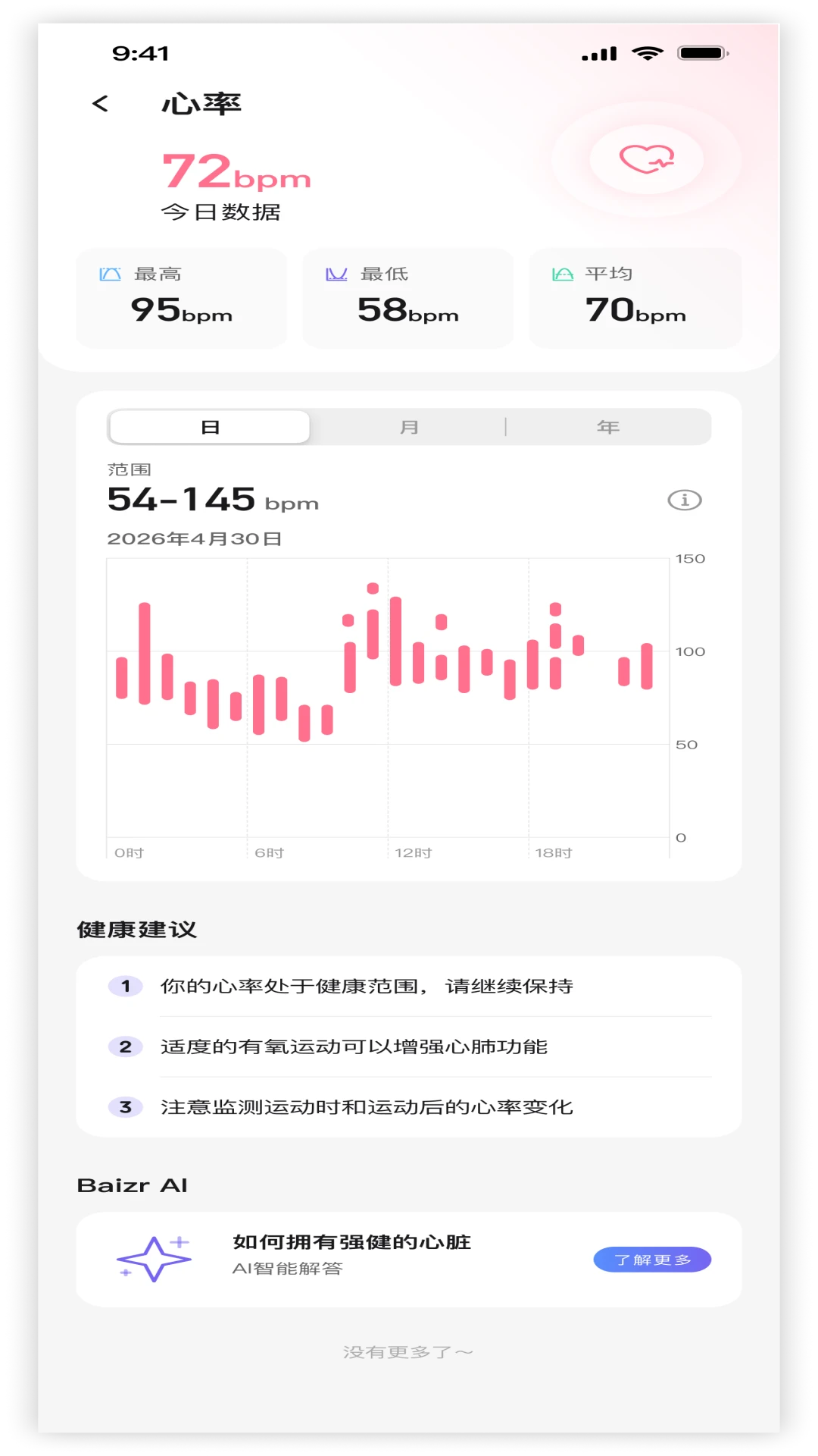 诺亚白泽APP(智能戒指数据展示) 诺亚白泽APP(智能戒指数据展示)